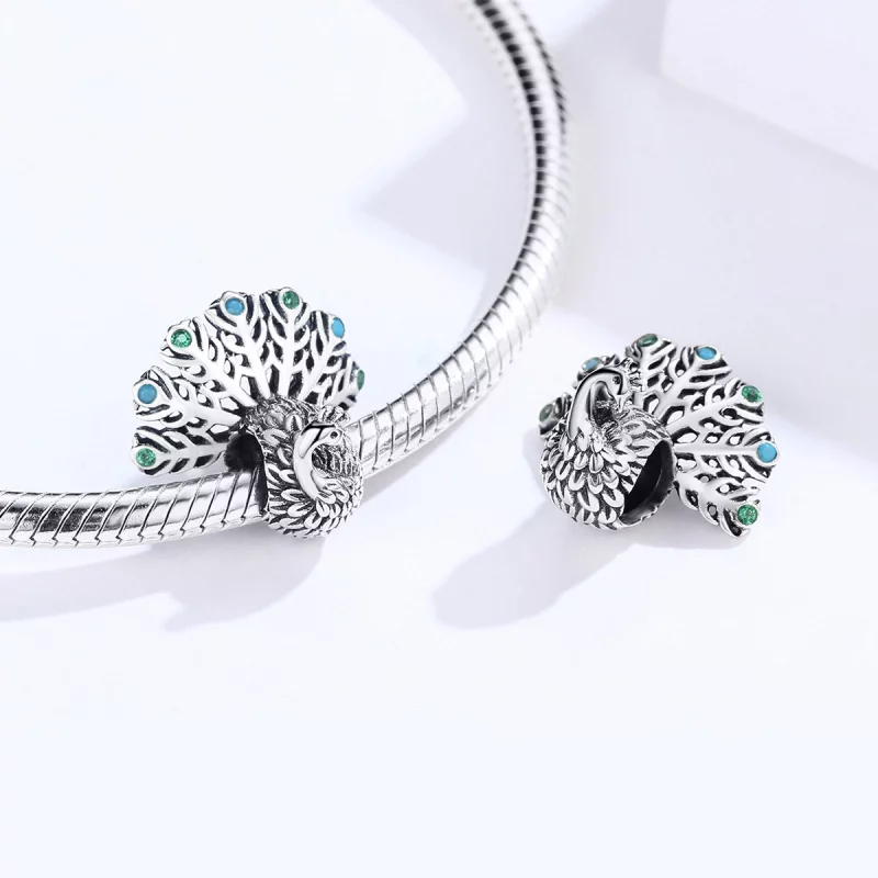 (image pour) Charm Style PANDORA Paon - SCC1260 - Afficher 5