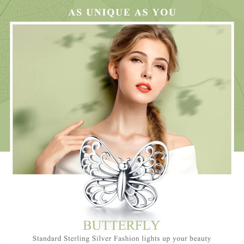 (image pour) Charm Style PANDORA Papillon - BSC062 - Afficher 6
