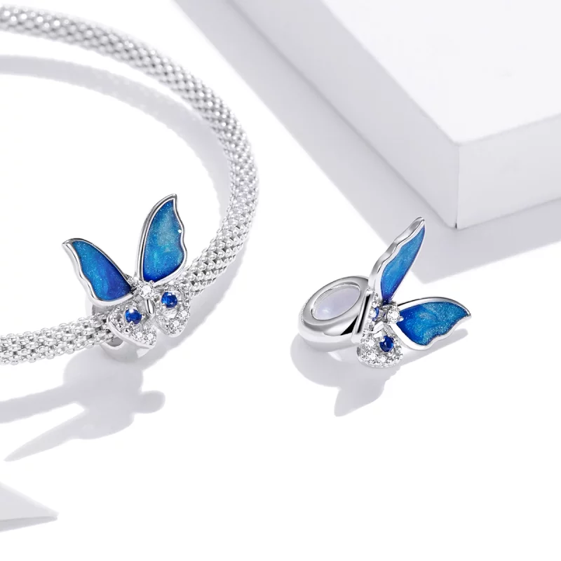 (image pour) Charm Style PANDORA Papillon coloré - BSC405 - Afficher 4
