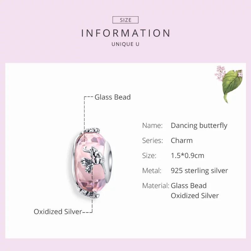 (image pour) Charm Style PANDORA Papillon - SCC1285 - Afficher 2