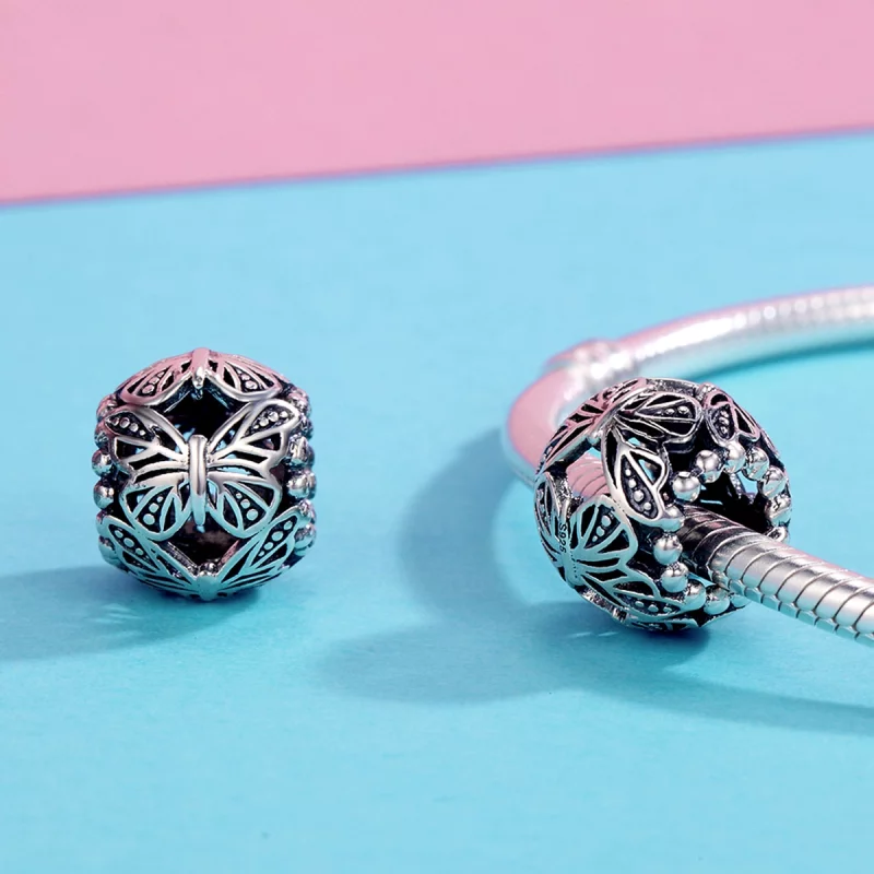 (image pour) Charm Style PANDORA Papillon Vintage - SCC491 - Afficher 4