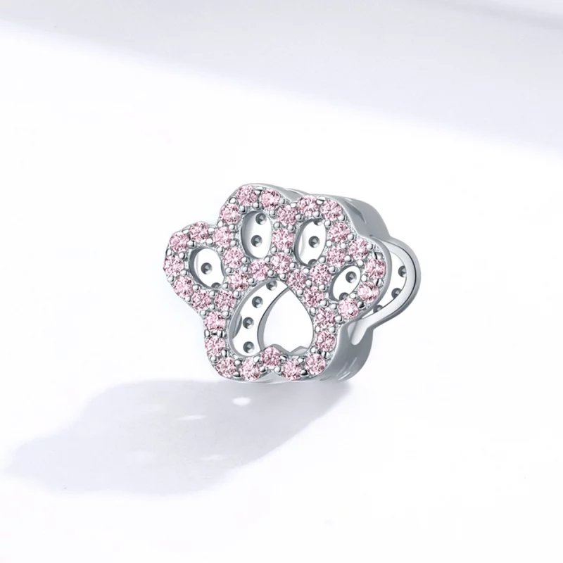 (image pour) Charm Style PANDORA Patte rose - BSC164 - Afficher 2