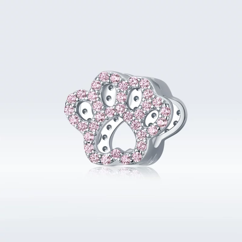 (image pour) Charm Style PANDORA Patte rose - BSC164 - Afficher 5