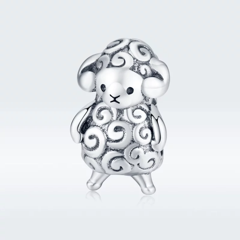 (image pour) Charm Style PANDORA Petit mouton - BSC187 - Afficher 5