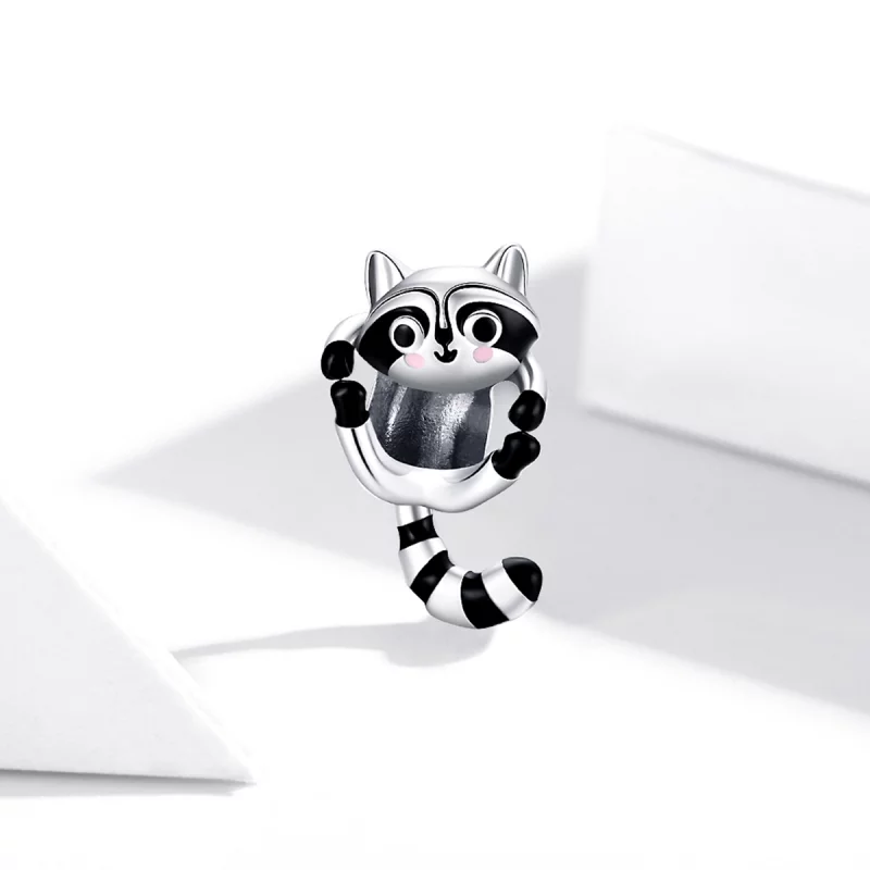(image pour) Charm Style PANDORA Petit Raton Laveur - BSC403 - Afficher 2