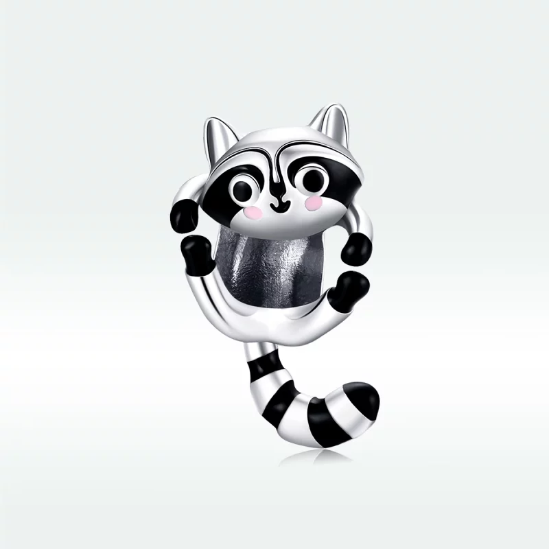 (image pour) Charm Style PANDORA Petit Raton Laveur - BSC403 - Afficher 5