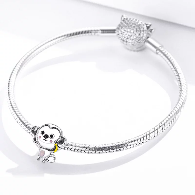 (image pour) Charm Style PANDORA Petit singe - SCC1575 - Afficher 3