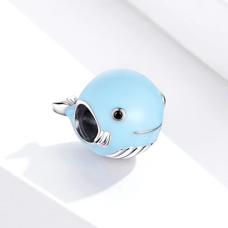 (image pour) Charm Style PANDORA Petite Baleine Bleue - BSC250 - Afficher 3