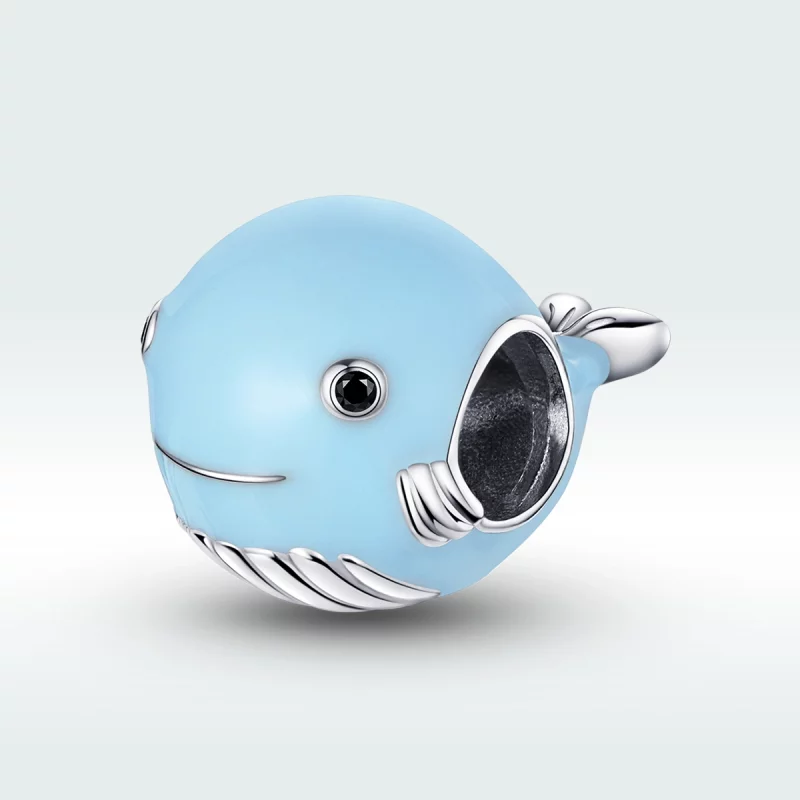 (image pour) Charm Style PANDORA Petite Baleine Bleue - BSC250 - Afficher 5