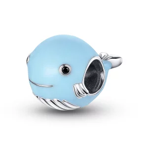 (image pour) Charm Style PANDORA Petite Baleine Bleue - BSC250
