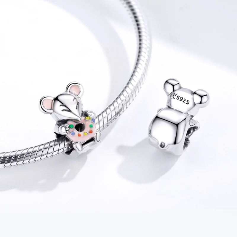 (image pour) Charm Style PANDORA Petite souris - SCC1318 - Afficher 5