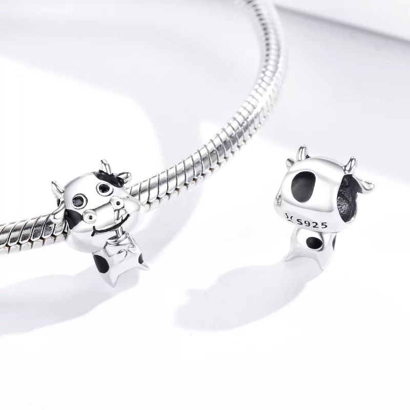 (image pour) Charm Style PANDORA Petite vache - SCC1574 - Afficher 4