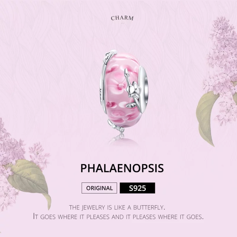 (image pour) Charm Style PANDORA Phalaenopsis - SCC1281 - Afficher 4