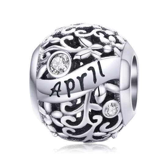 (image pour) Charm Style PANDORA Pierre de naissance d'avril - SCC1385-4