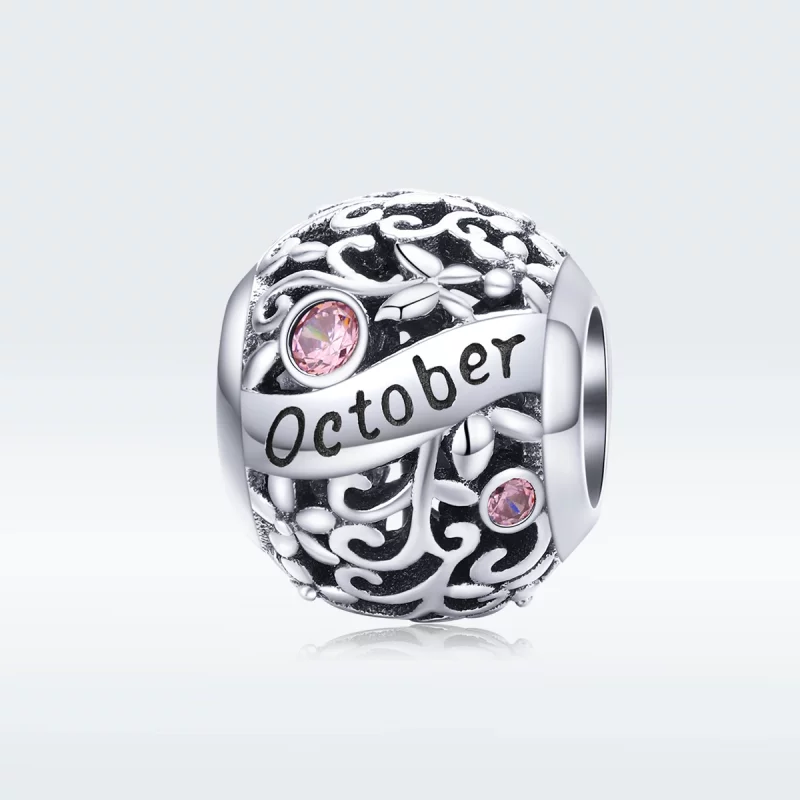 (image pour) Charm Style PANDORA Pierre de naissance d'octobre - SCC1385-10 - Afficher 5