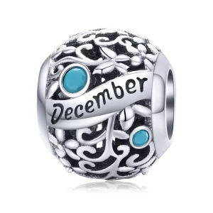 (image pour) Charm Style PANDORA Pierre de naissance de décembre - SCC1385-12