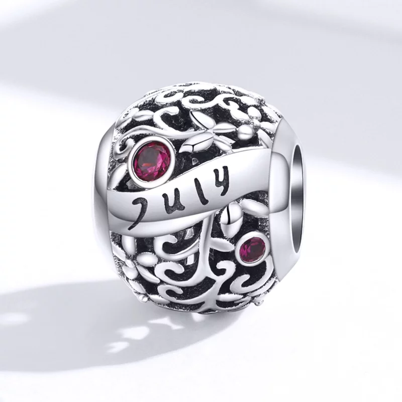 (image pour) Charm Style PANDORA Pierre de naissance de grenat de juillet - SCC1385-7 - Afficher 4