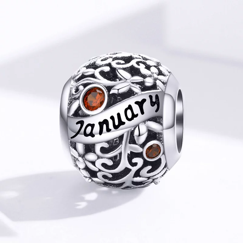 (image pour) Charm Style PANDORA Pierre de naissance de janvier - SCC1385-1 - Afficher 4
