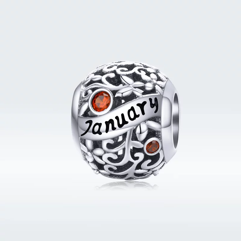 (image pour) Charm Style PANDORA Pierre de naissance de janvier - SCC1385-1 - Afficher 5