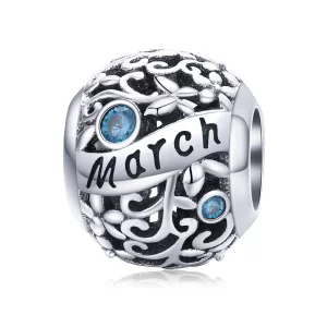 (image pour) Charm Style PANDORA Pierre de naissance de mars - SCC1385-3