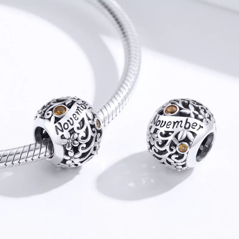 (image pour) Charm Style PANDORA Pierre de naissance de novembre - SCC1385-11 - Afficher 2