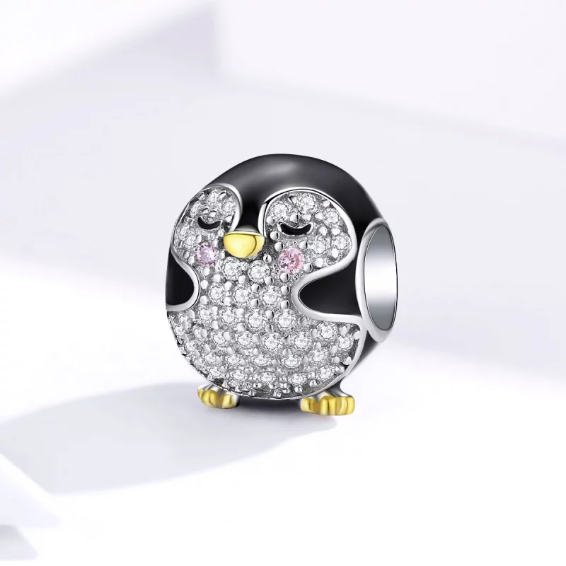(image pour) Charm Style PANDORA pingouin Bicolore - BSC126 - Afficher 2