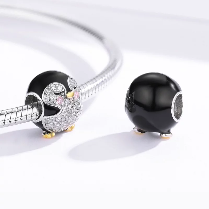 (image pour) Charm Style PANDORA pingouin Bicolore - BSC126 - Afficher 4
