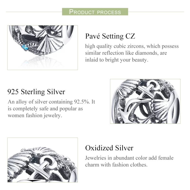 (image pour) Charm Style PANDORA plage - SCC995 - Afficher 7
