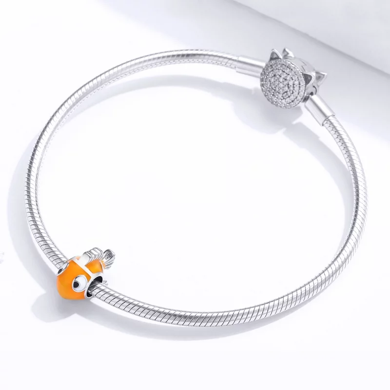 (image pour) Charm style Pandora poisson-clown - BSC206 - Afficher 2