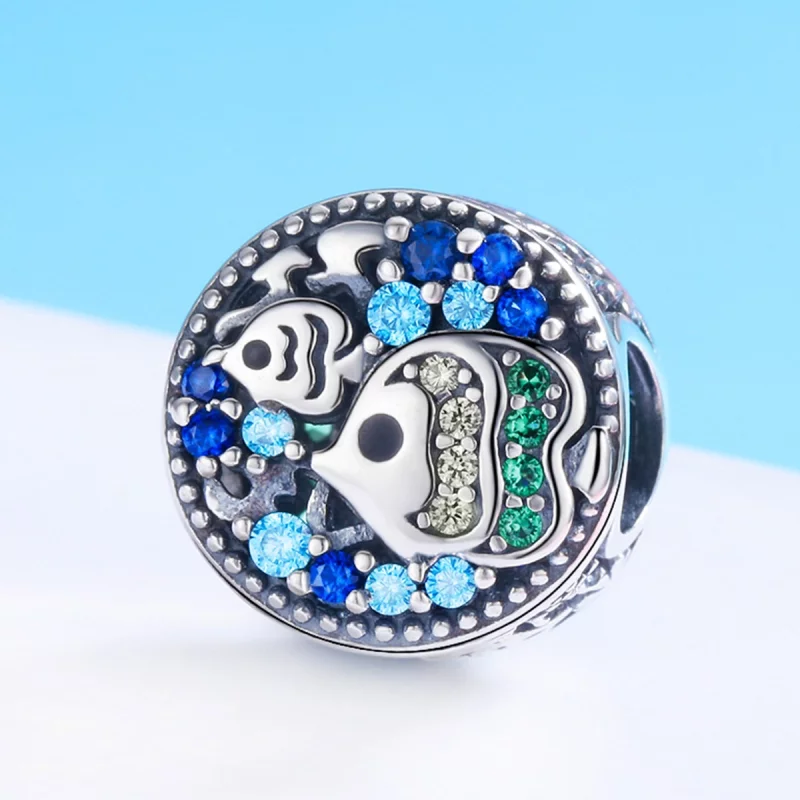(image pour) Charm Style PANDORA Poissons colorés du monde sous-marin - SCC764 - Afficher 2