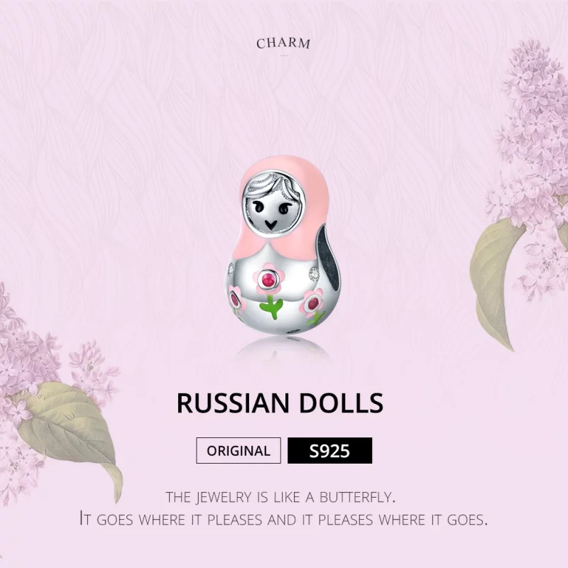 (image pour) Charm Style PANDORA Poupées Russes - SCC1435 - Afficher 6