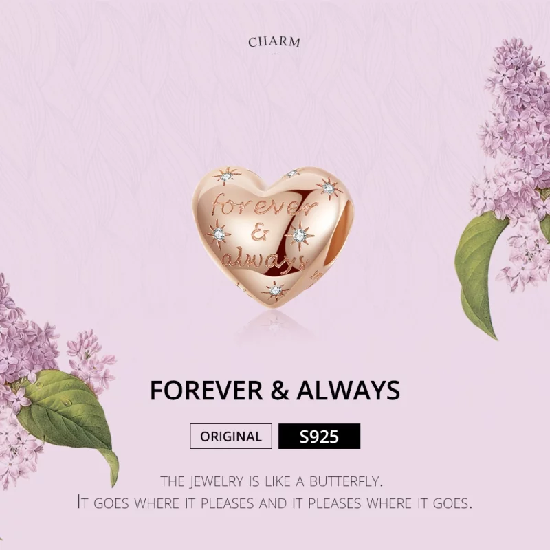 (image pour) Charm Style PANDORA Pour toujours - SCC1223 - Afficher 2