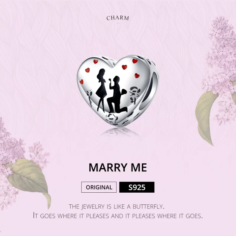 (image pour) Charm Style PANDORA Épouse-moi - SCC1403 - Afficher 5