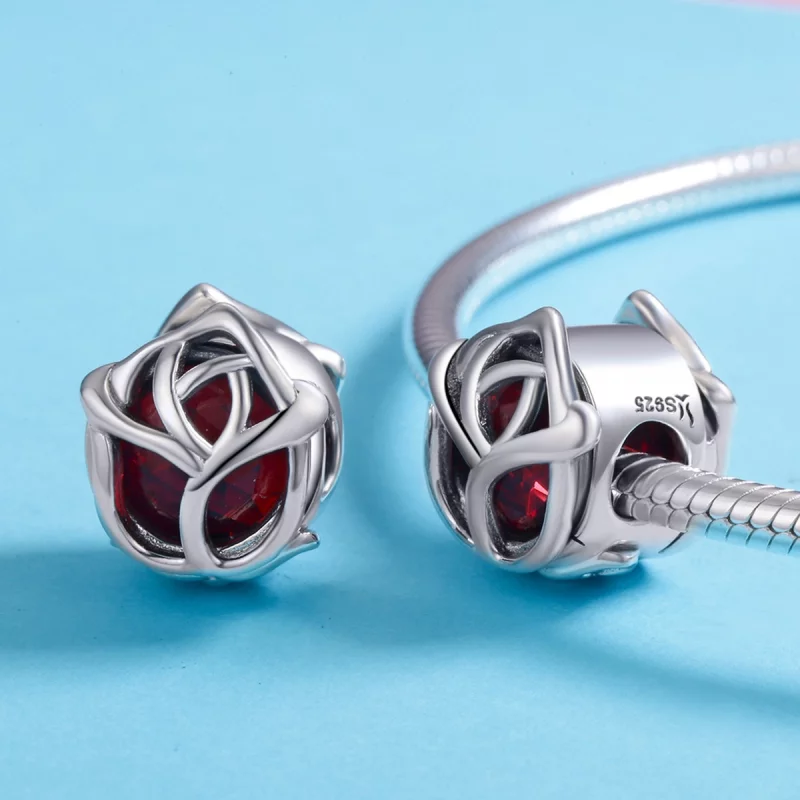 (image pour) Charm Style PANDORA Roses rouges - SCC568 - Afficher 5