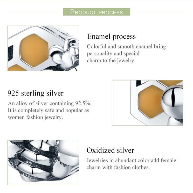 (image pour) Charm Style PANDORA Ruche - SCC500 - Afficher 6