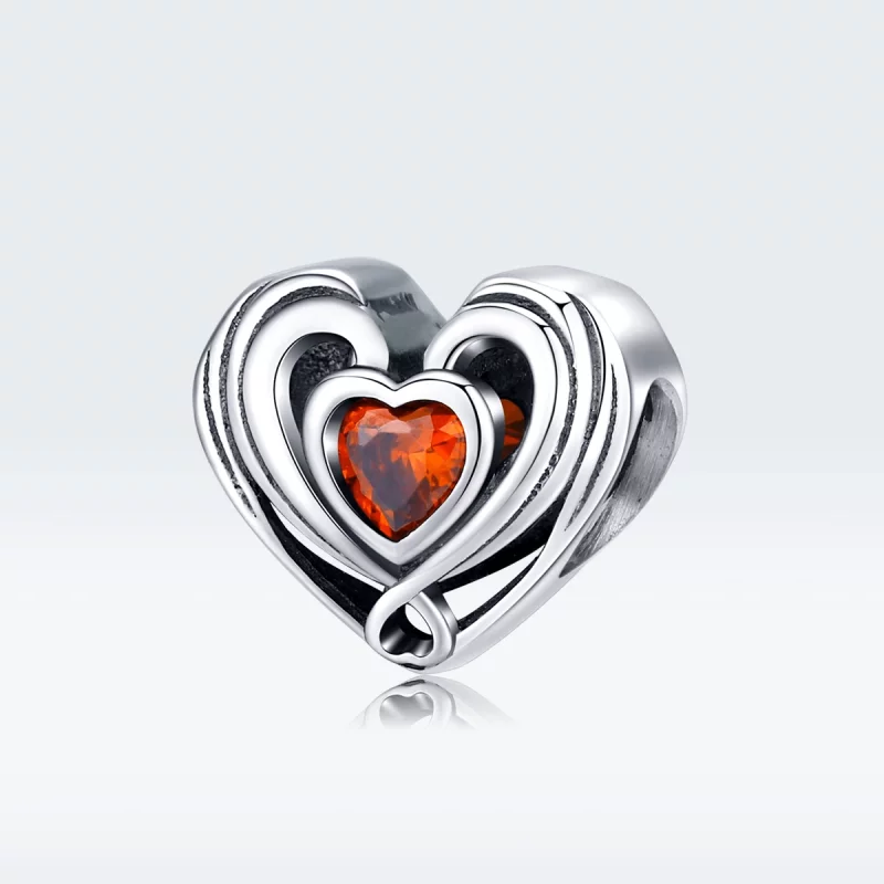 (image pour) Charm Style PANDORA Rugby Coeur Dans Coeur - SCC1472 - Afficher 5