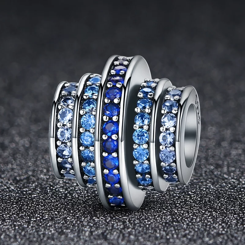 (image pour) Charm Style PANDORA Rythme bleu - SCC129 - Afficher 6
