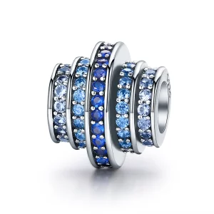 (image pour) Charm Style PANDORA Rythme bleu - SCC129