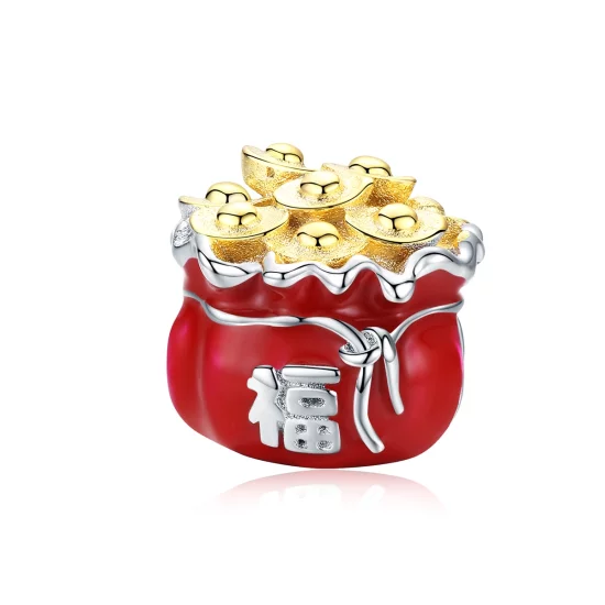 (image pour) Charm Style PANDORA Sac porte-bonheur chinois - BSC100