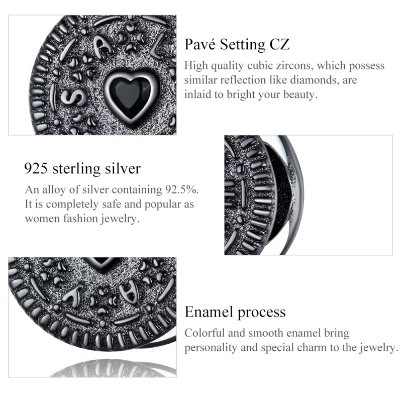(image pour) Charm Style PANDORA Sandwich Biscuit - BSC352 - Afficher 7
