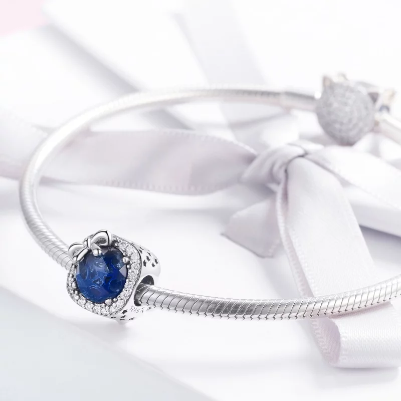 (image pour) Charm Style PANDORA Saphir - SCC1058 - Afficher 3