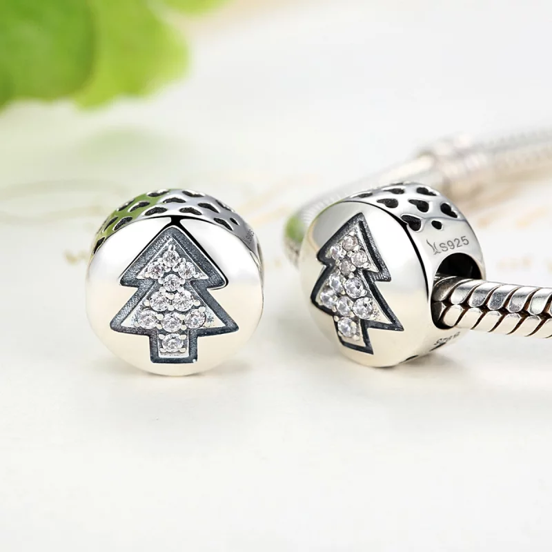 (image pour) Charm Style PANDORA Sapin de Noël - SCC064 - Afficher 3