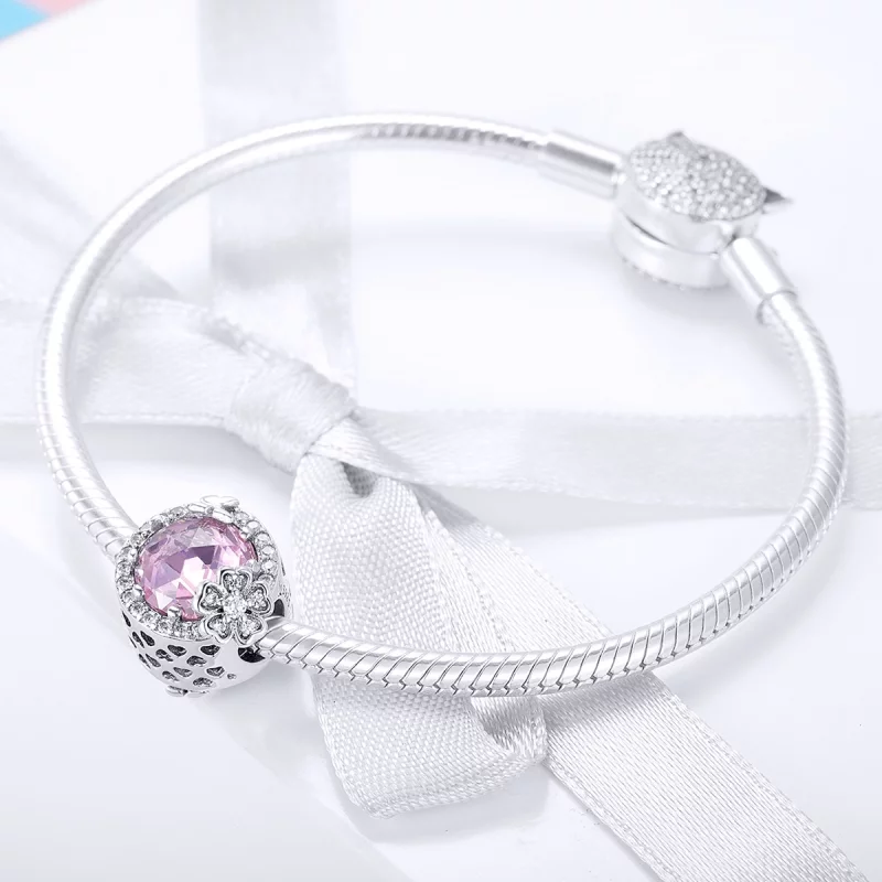 (image pour) Charm Style PANDORA Saveur Rose - SCC904 - Afficher 3