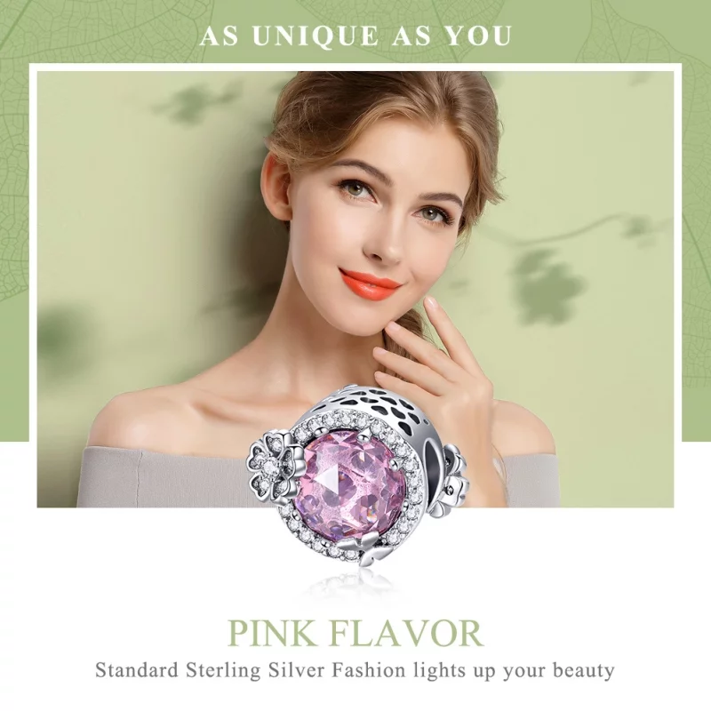 (image pour) Charm Style PANDORA Saveur Rose - SCC904 - Afficher 6