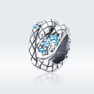 Charm Style PANDORA Serpent rétro - SCC1351 (image pour) Charm Style PANDORA Serpent rétro - SCC1351
