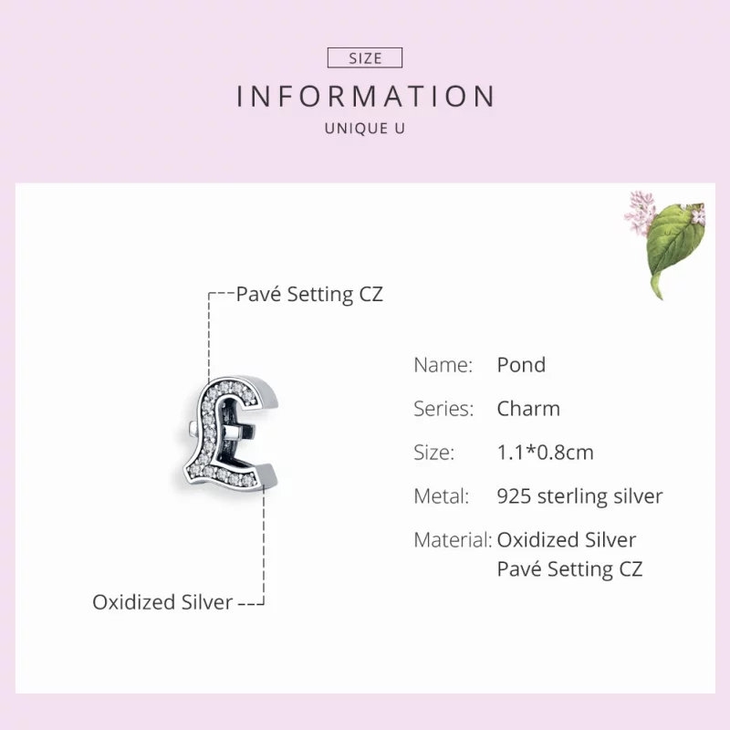 (image pour) Charm Style PANDORA Signe dièse - SCC1269 - Afficher 4