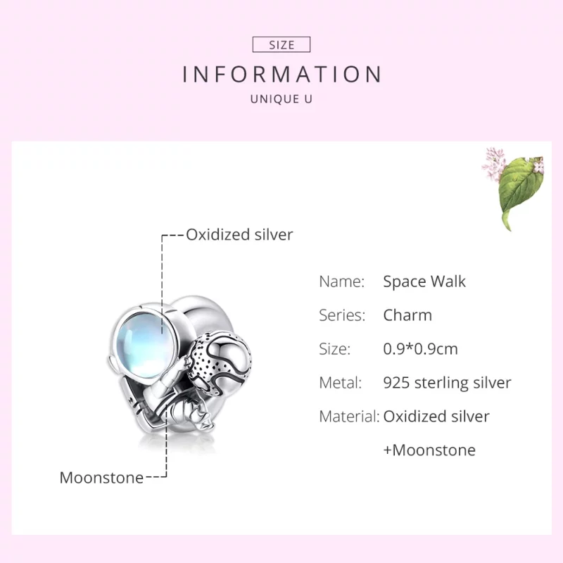 (image pour) Charm Style PANDORA Space Walk - SCC1694 - Afficher 7