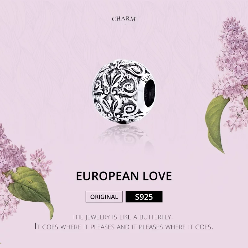 (image pour) Charm Style PANDORA Style de la cour royale - SCC1179 - Afficher 2