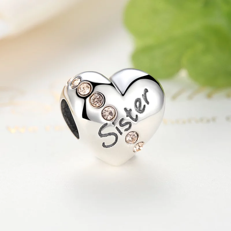 (image pour) Charm Style PANDORA Sœur - SCC008 - Afficher 3