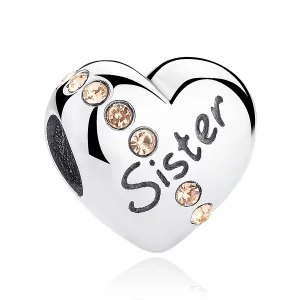 Charm Style PANDORA Sœur - SCC008 (image pour) Charm Style PANDORA Sœur - SCC008